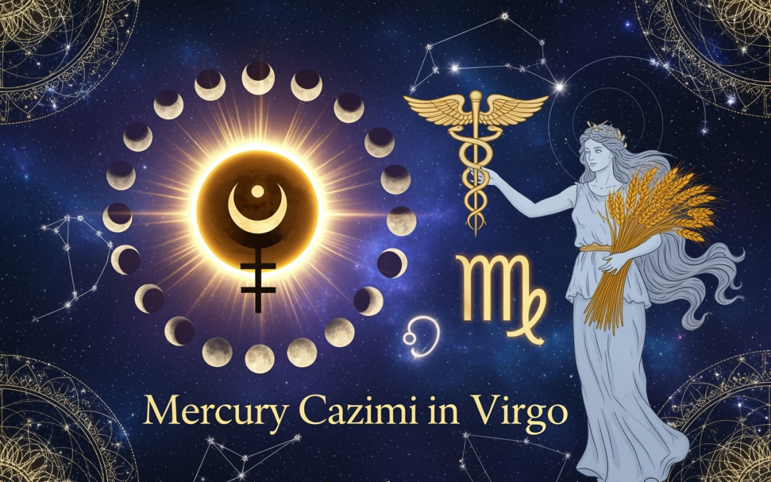 Eclipse Integration + Mercury Cazimi Messages This Friday ✨🌟